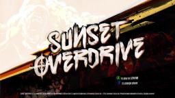 Sunset Overdrive Title Screen